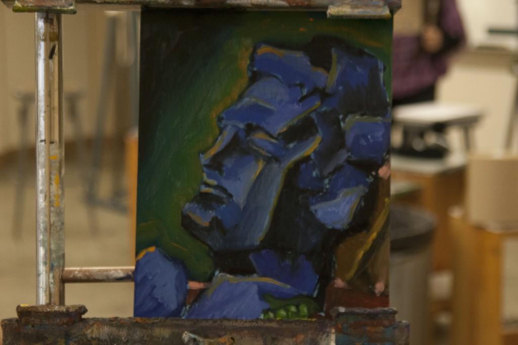An additional Imprimatura by Jae Spovacek in darker colors