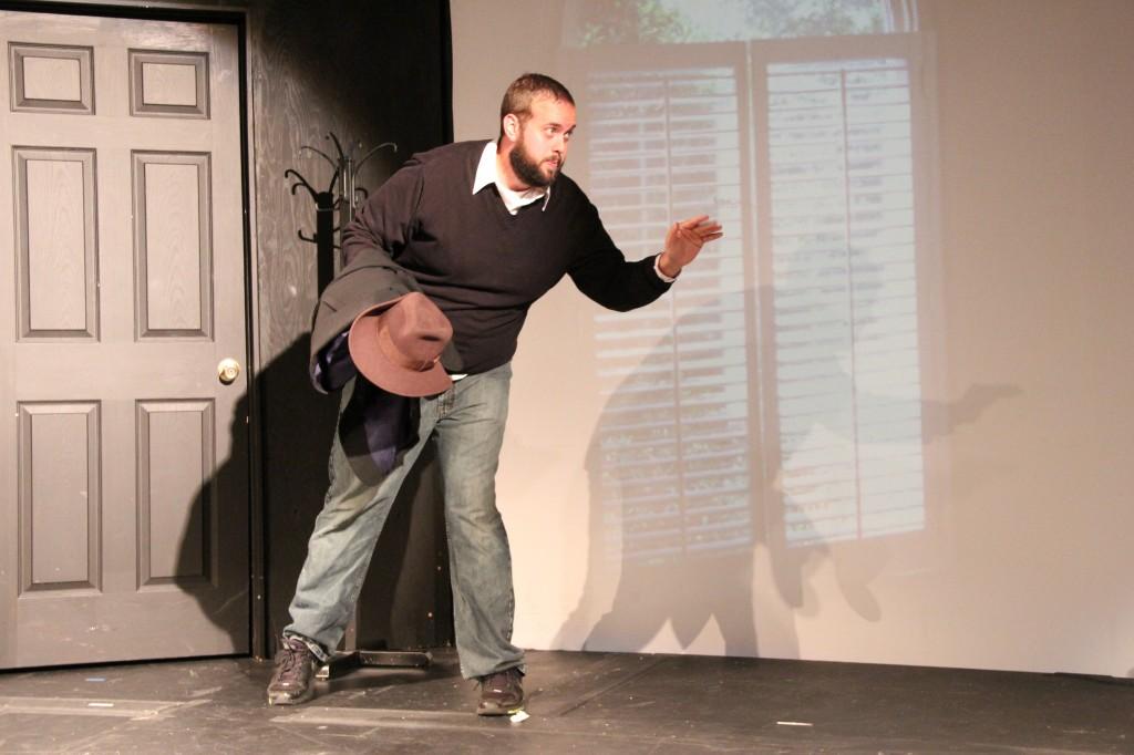 Brandon Tautfest makes the character Mark come to life from the short story Be Safe by Joel Johnson, published in the current edition of Slam.